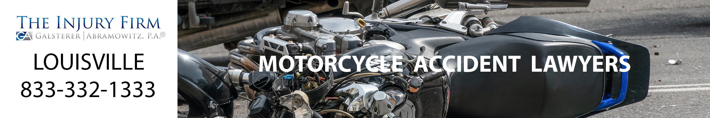 Louisville Kentucky motorcycle accident attorneys header.