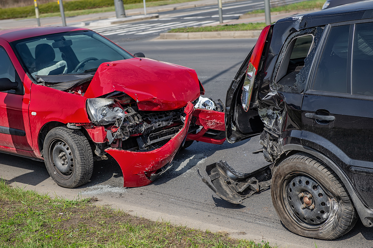 rear end car crash