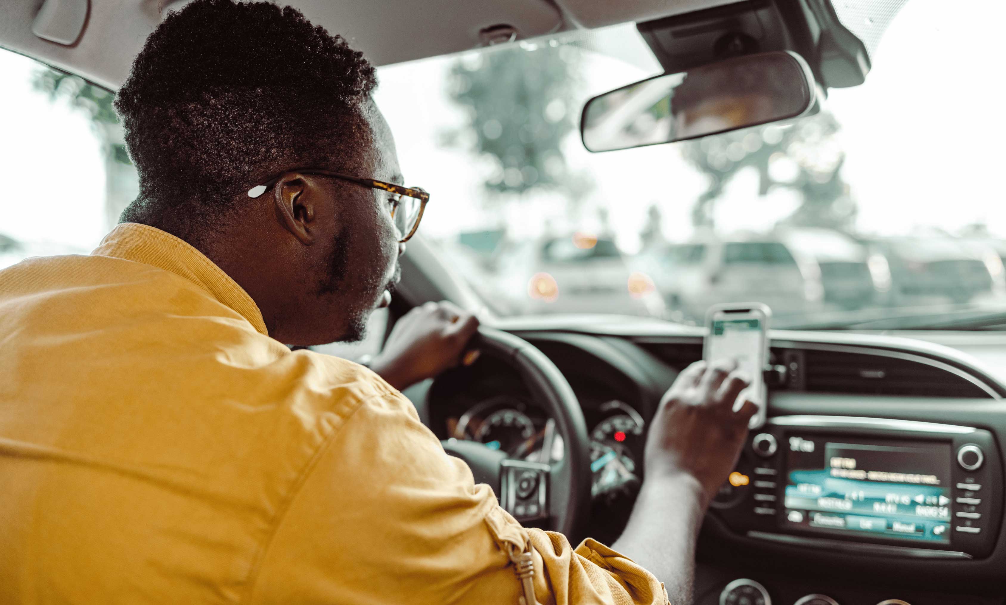 Lyft vehicle