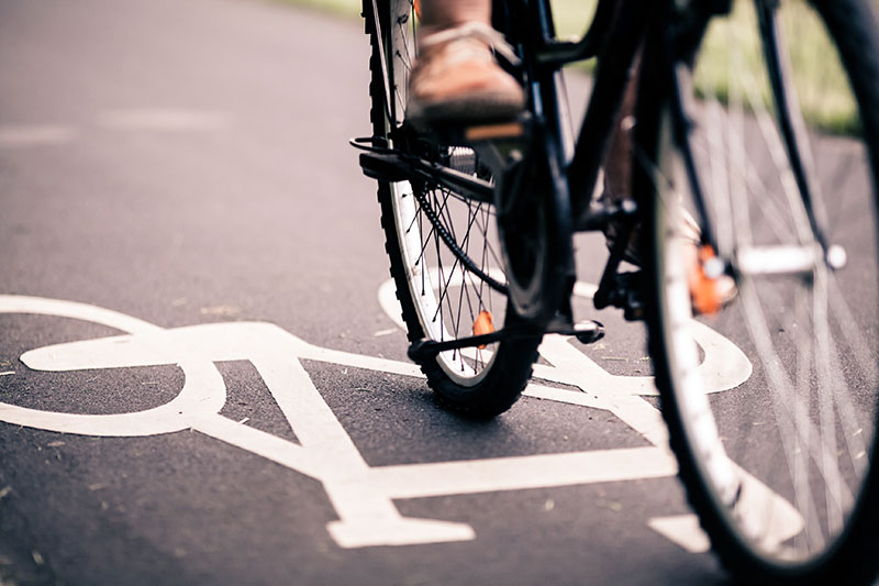 share the road with bicycle riders
