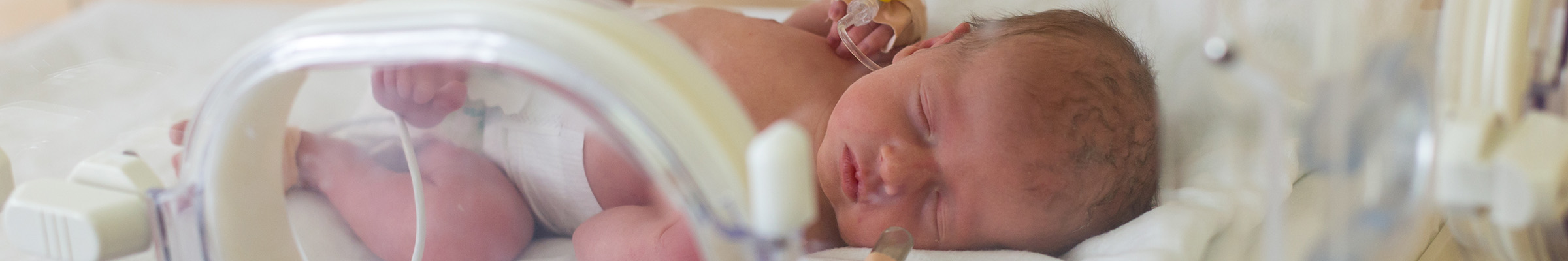 baby in incubator
