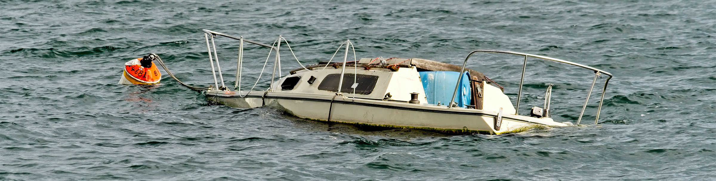 Watercraft accident sinking boat