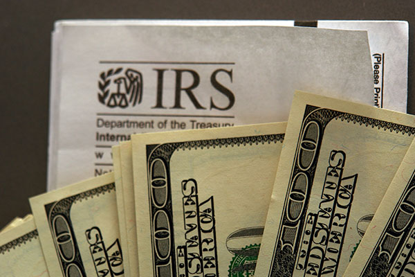 graphic irs and money