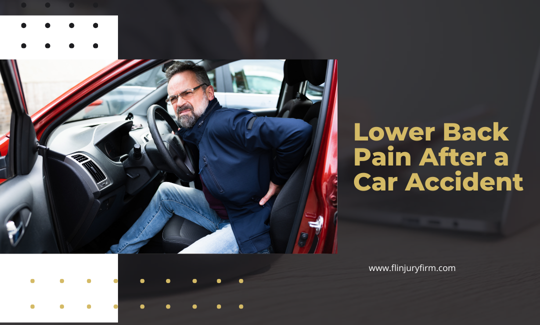 lower back pain from car accident
