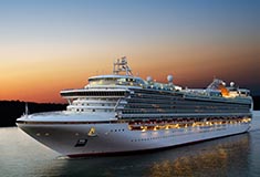 Cruise ship.