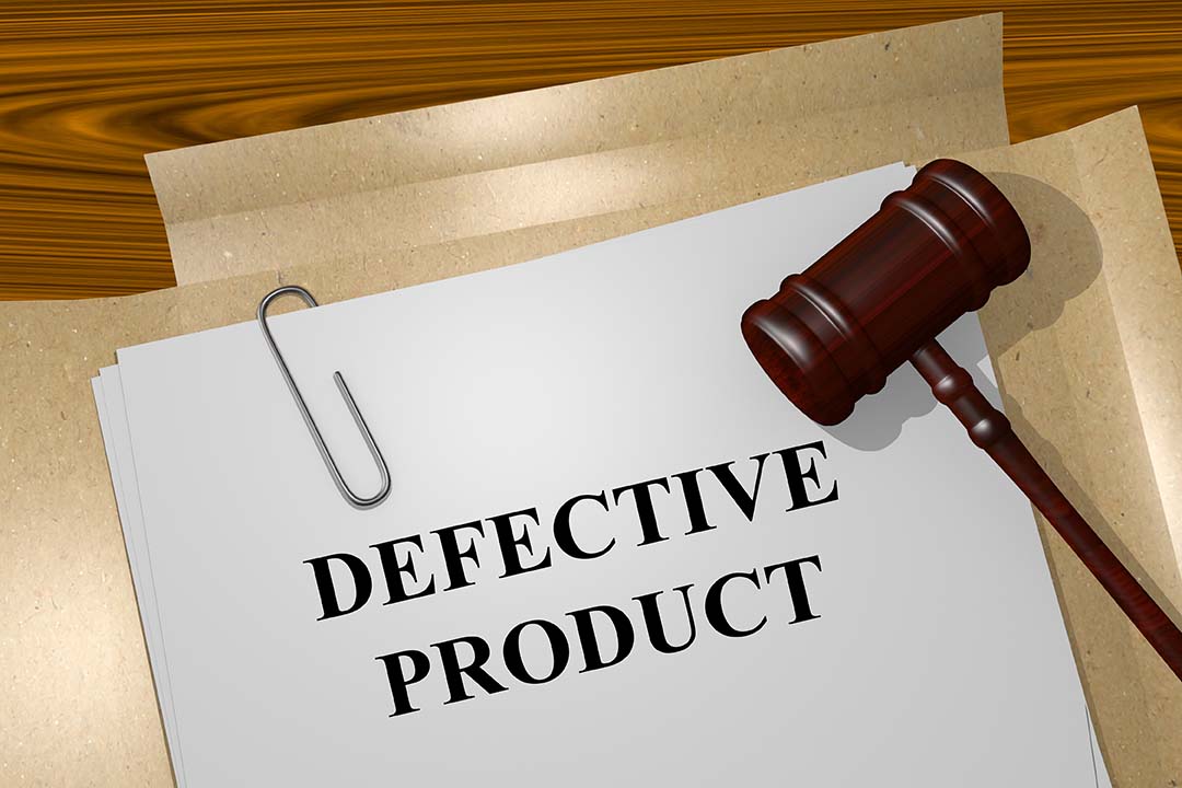 Defective product report.