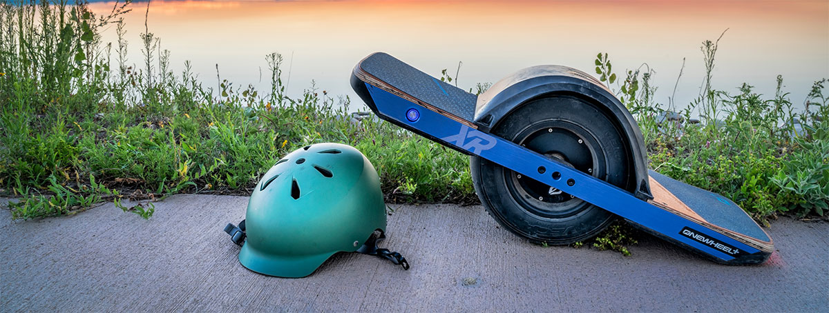 one wheel skateboard accident