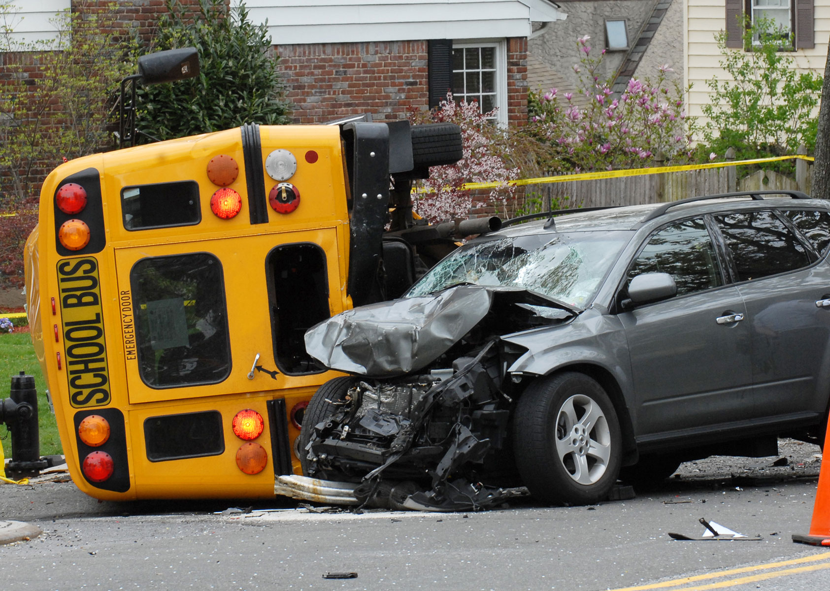 school bus accident example