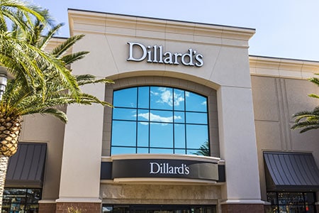 dillards storefront