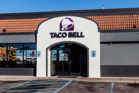taco bell storefront
