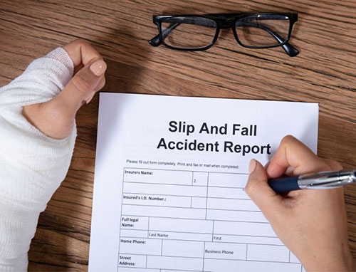 Slip and Fall Accident Report