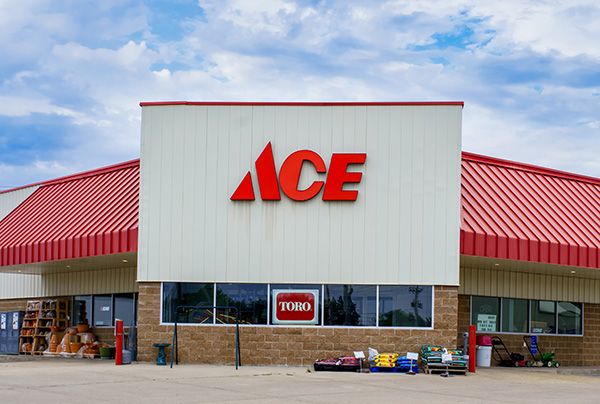 ace hardware store exterior