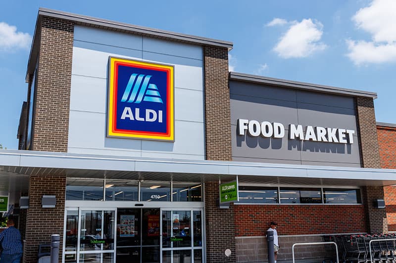 aldi storefront