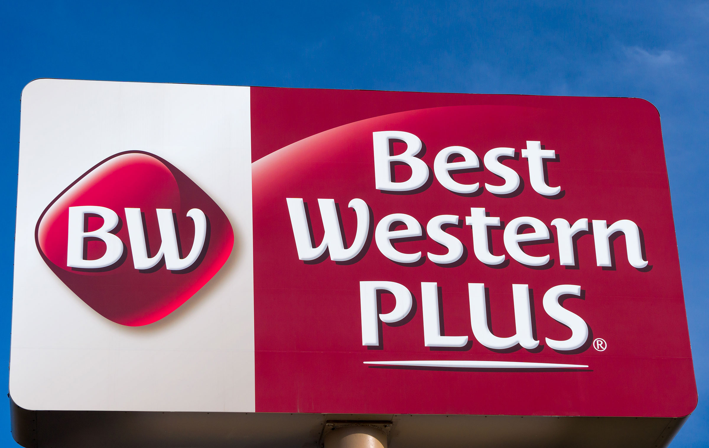best wester hotel free standing sign